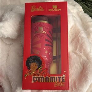 NIB Barbie X Stanley limited edition Dynamite tumbler